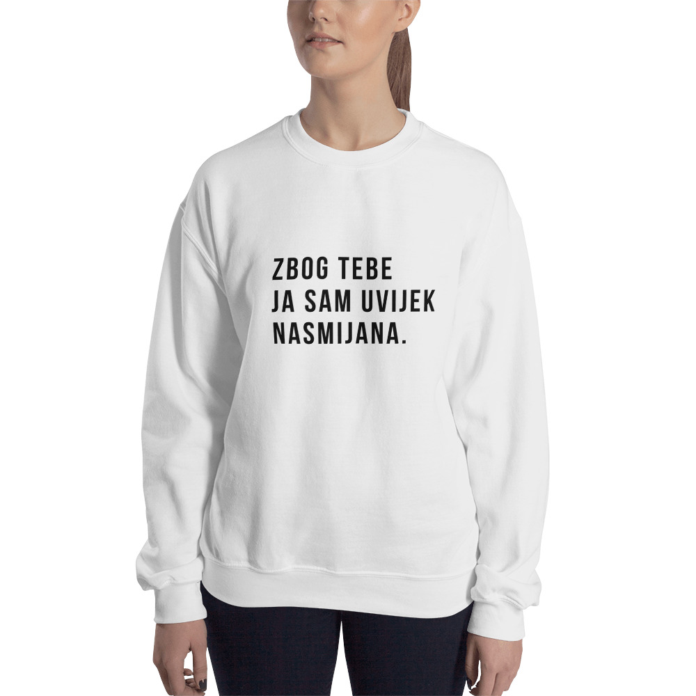 Uvijek Nasmijana Women's Sweatshirt