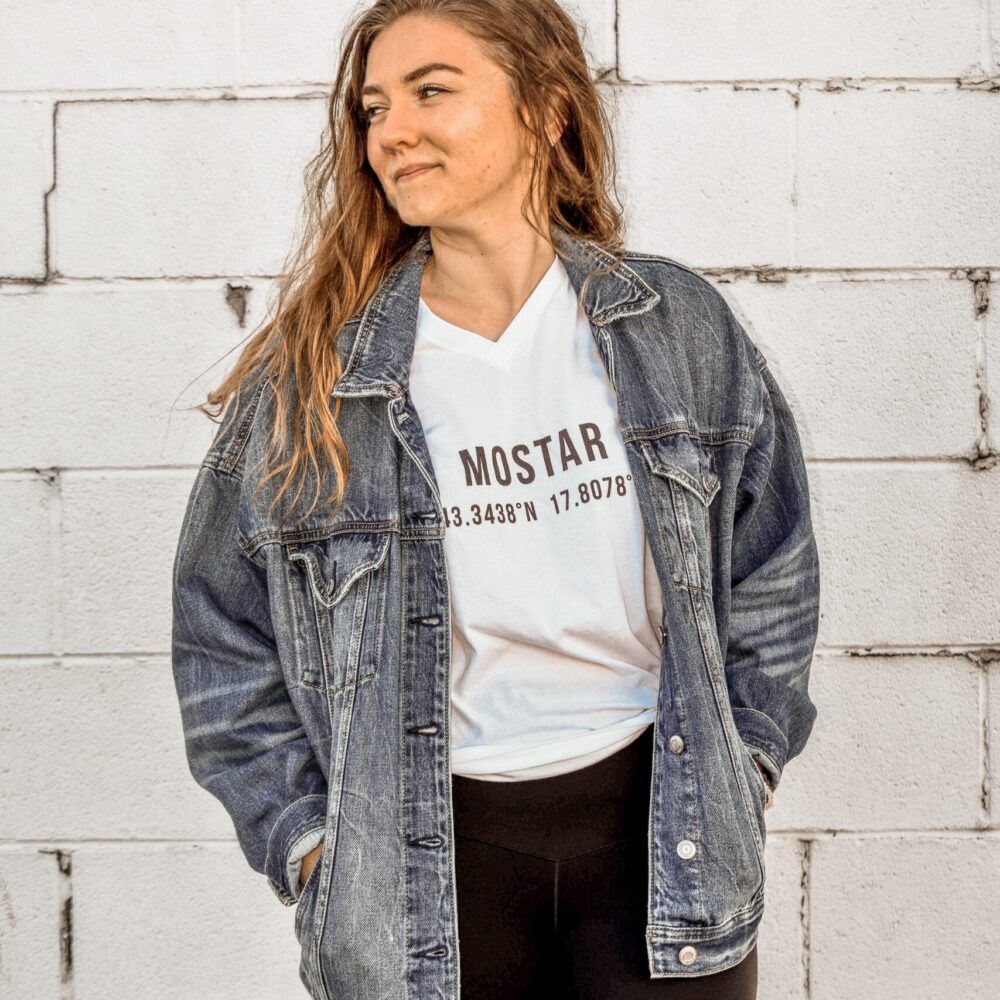 Mostar Coordinates V-Neck Shirt