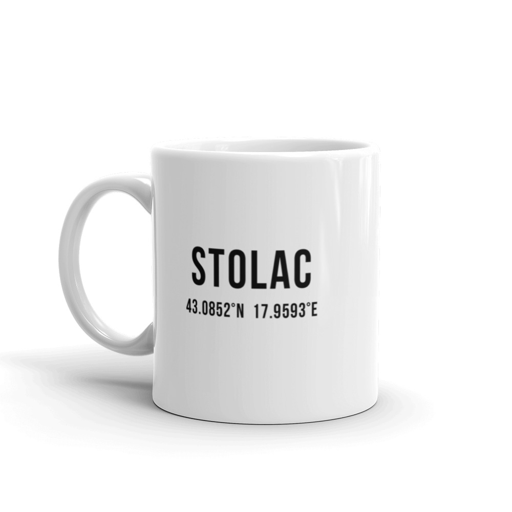 Stolac Coordinates Mug