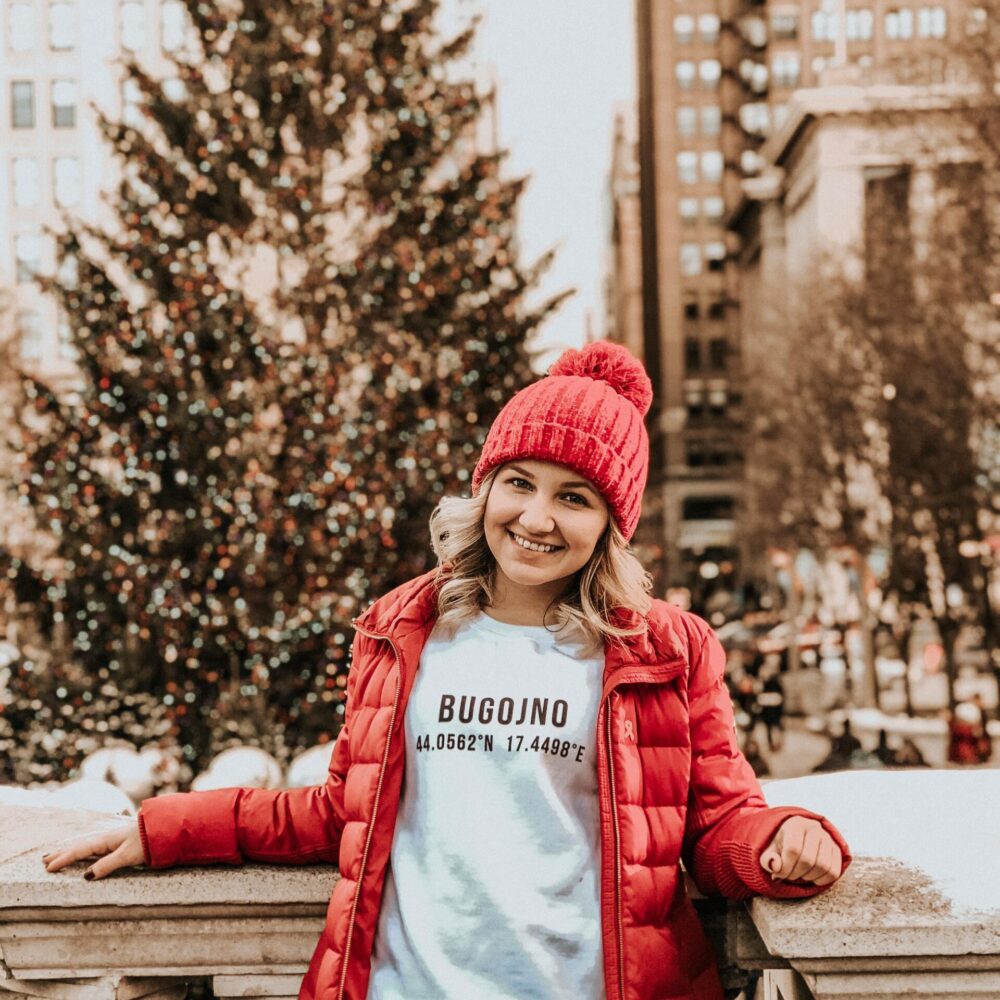 Bugojno Coordinates White Sweatshirt