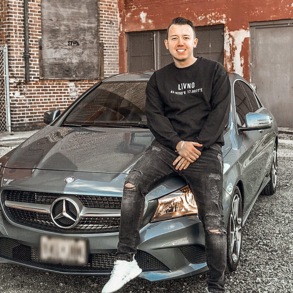 Livno Coordinates Sweatshirt (White Text)