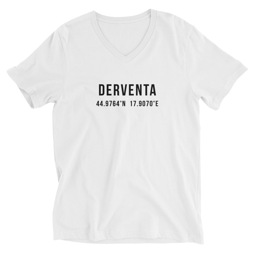 Derventa Coordinates V-Neck Shirt