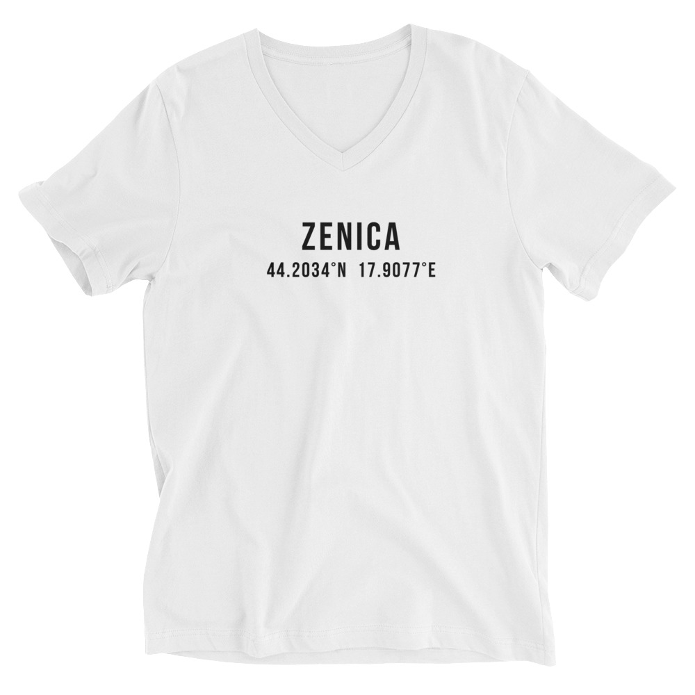 Zenica Coordinates V-Neck Shirt