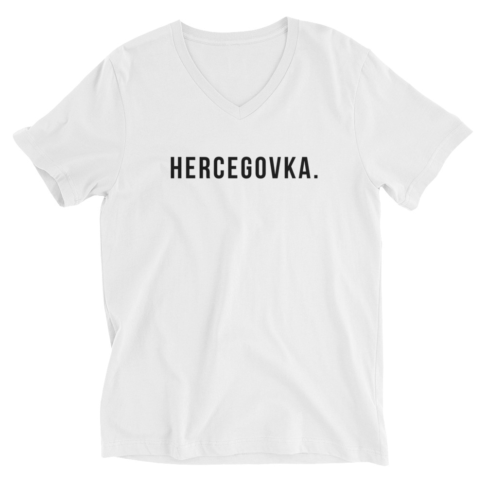 Hercegovka Women's V-Neck Shirt