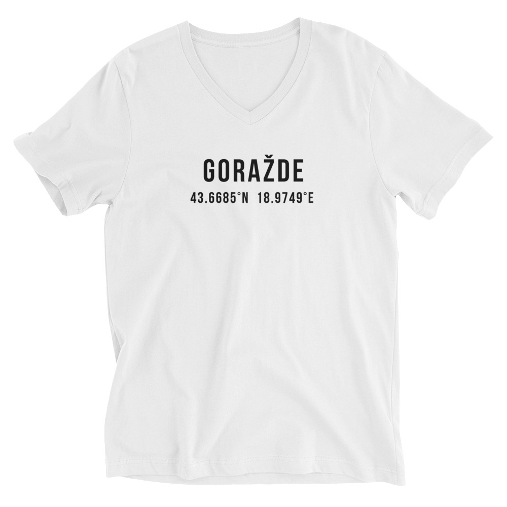 Goražde Coordinates V-Neck Shirt