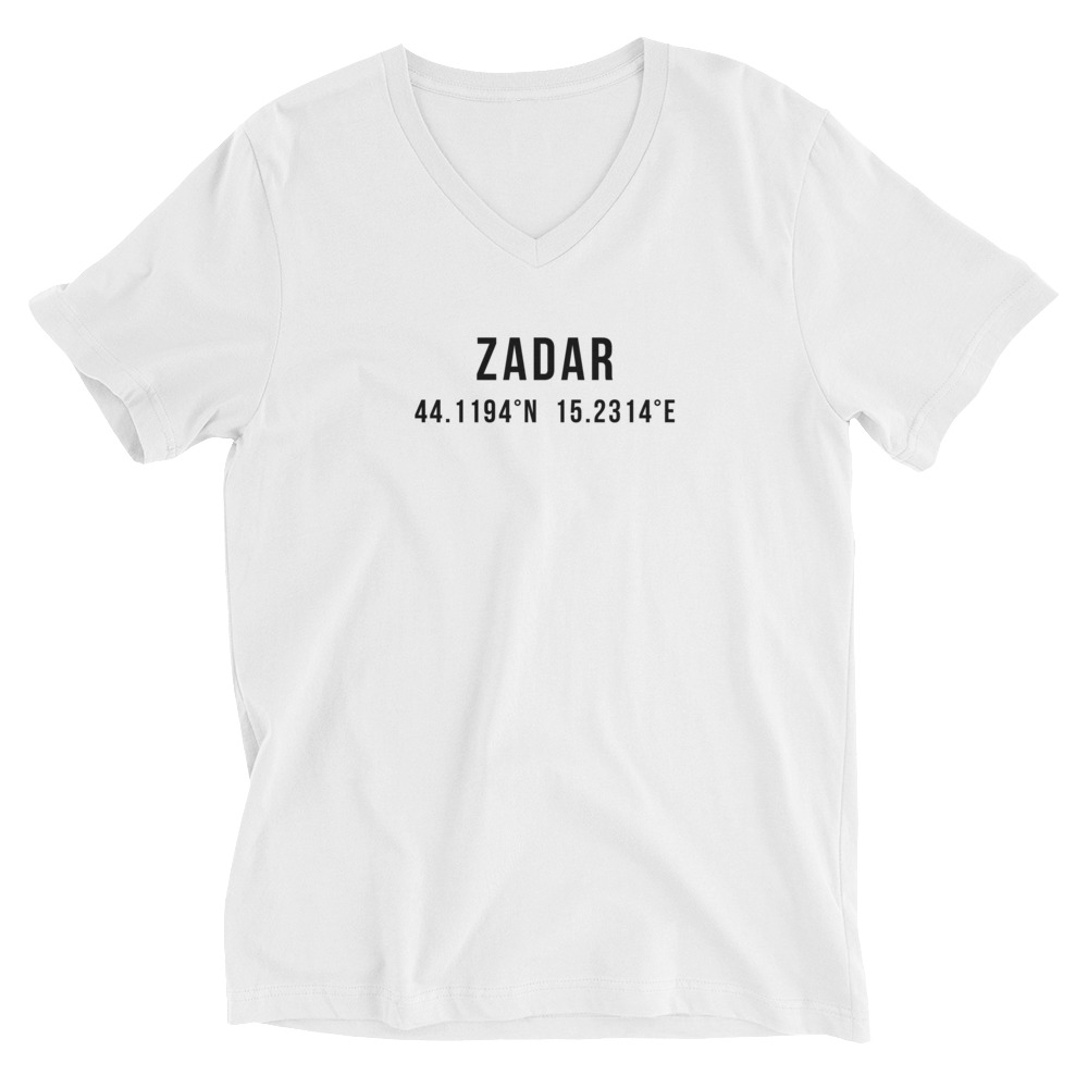 Zadar Coordinates V-Neck Shirt
