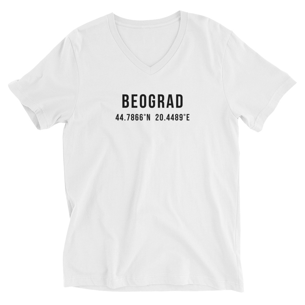 Beograd Coordinates V-Neck Shirt