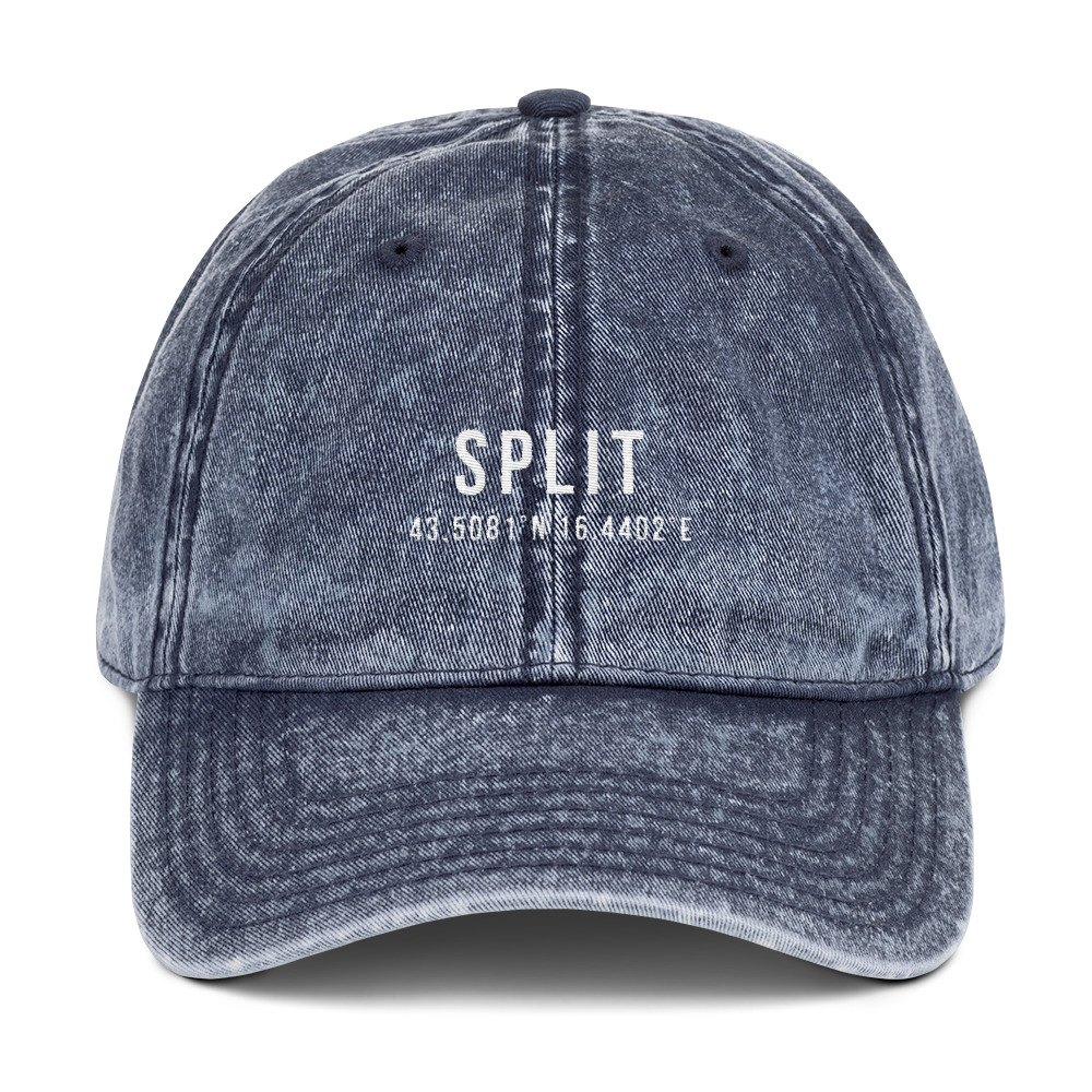 Split Coordinates Vintage Dad Hat