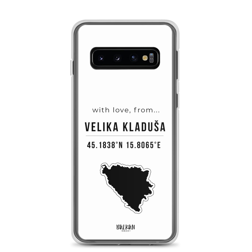 Velika Kladuša Coordinates Samsung Phone Case
