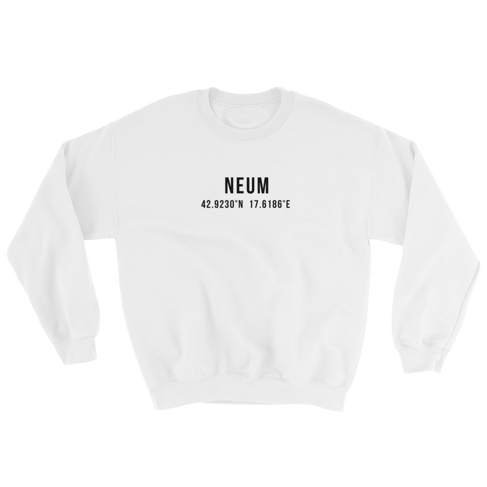 Neum Coordinates White Sweatshirt