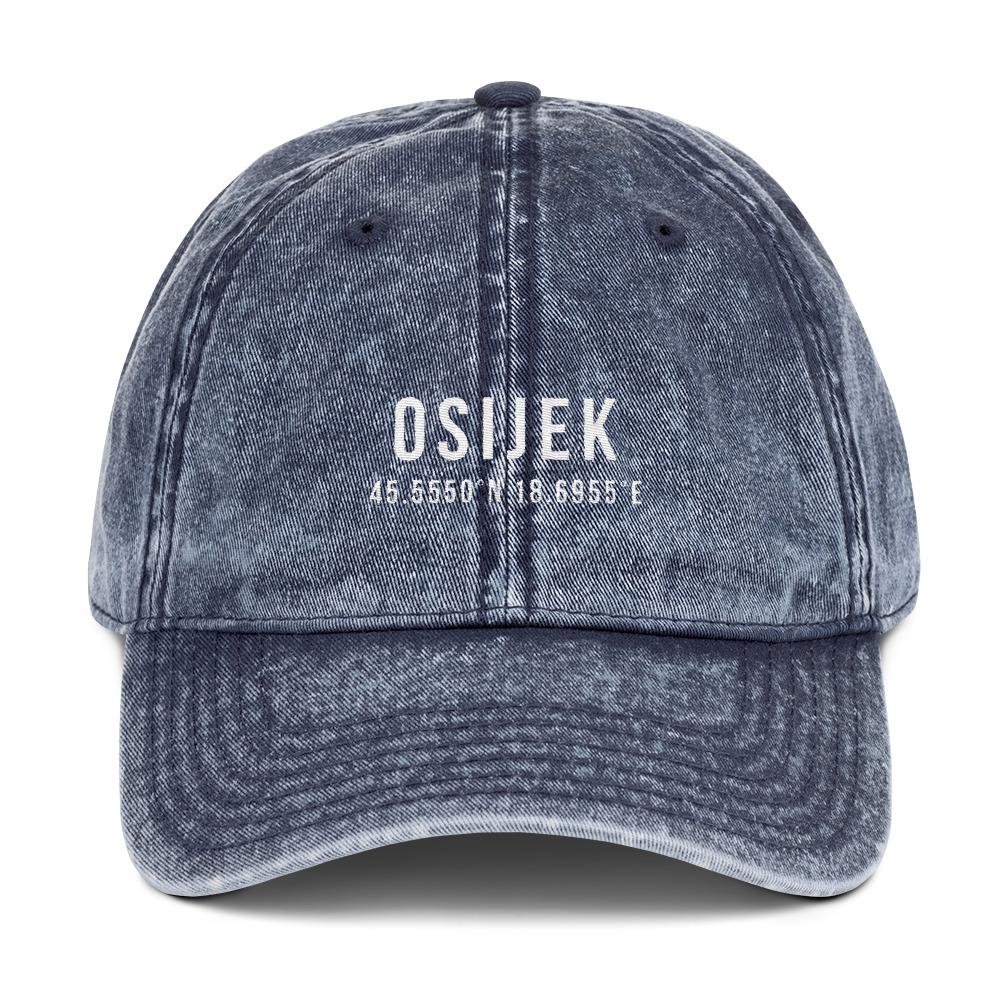 Osijek Coordinates Vintage Dad Hat