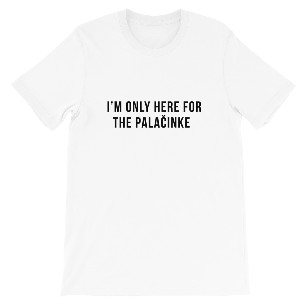 Palacinke Crewneck White T-Shirt