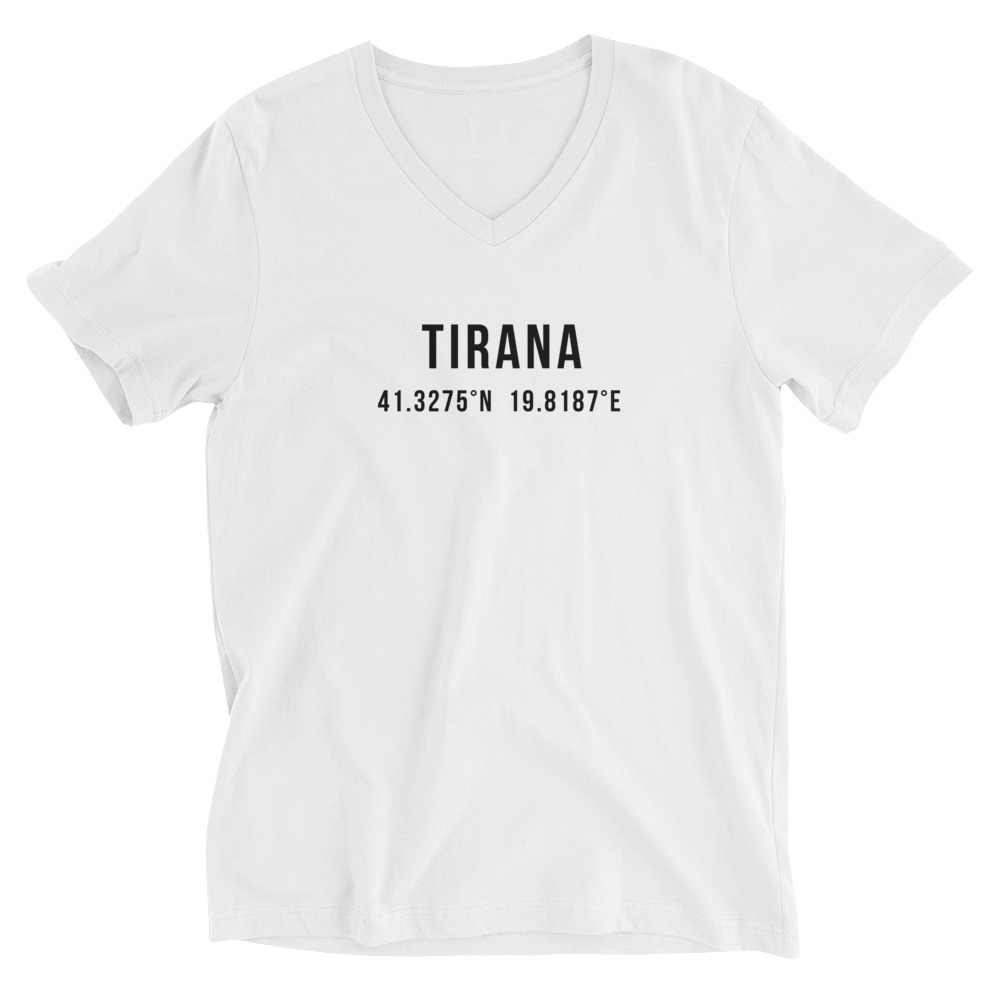 Tirana Coordinates V-Neck Shirt