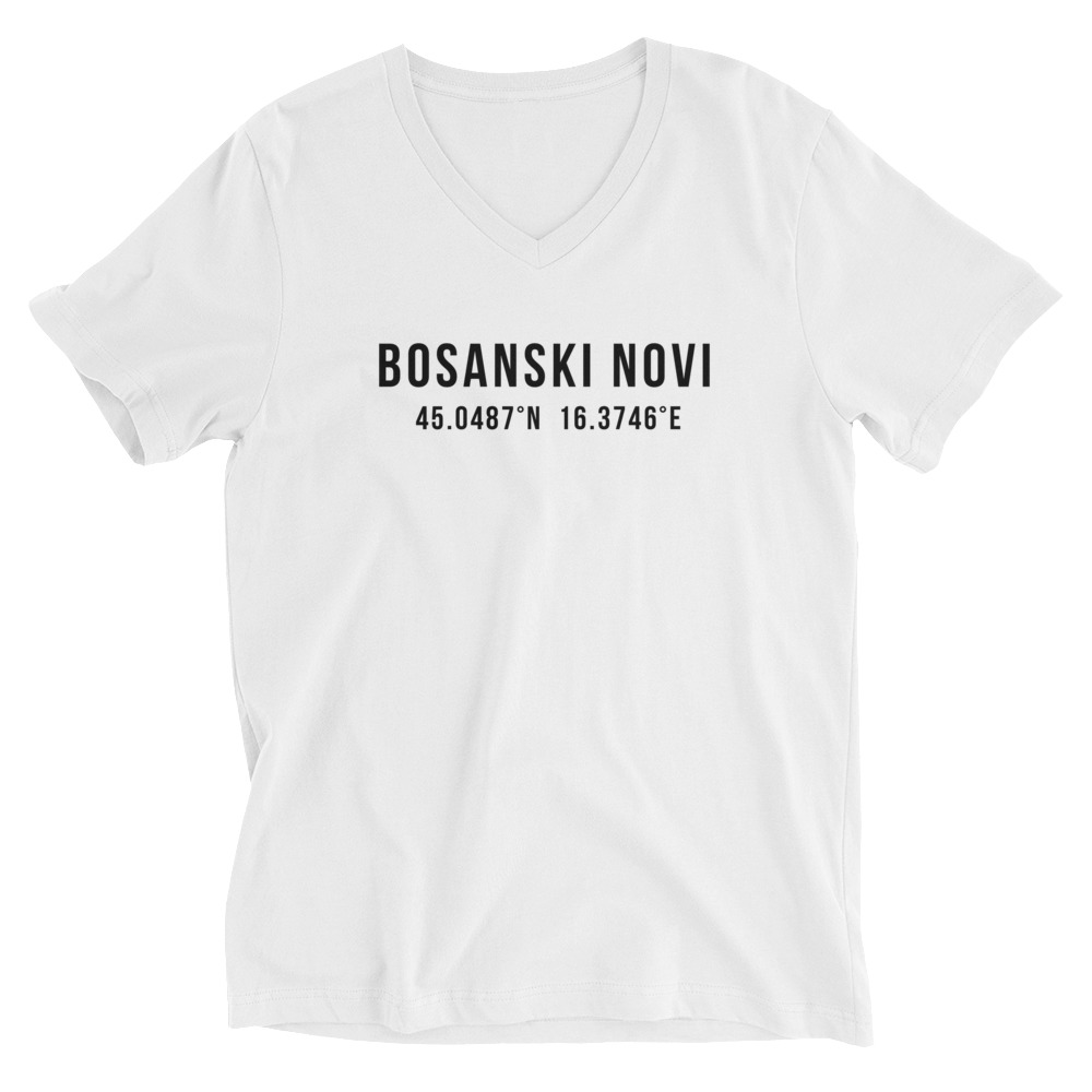 Bosanski Novi Coordinates V-Neck Shirt