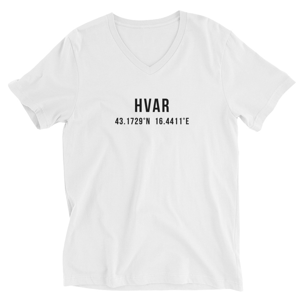 Hvar Coordinates V-Neck Shirt