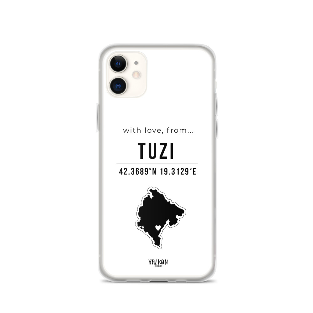 Tuzi Coordinates iPhone Case