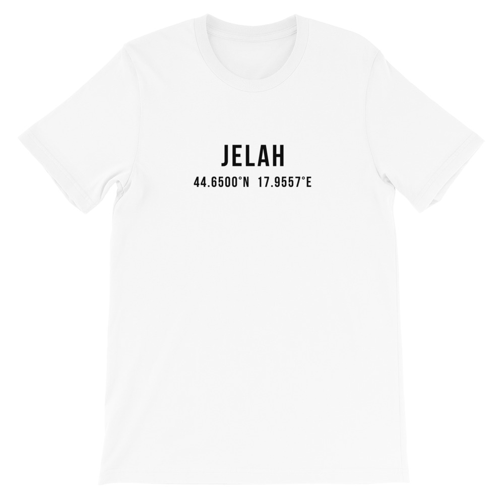 Jelah Coordinates White T-Shirt