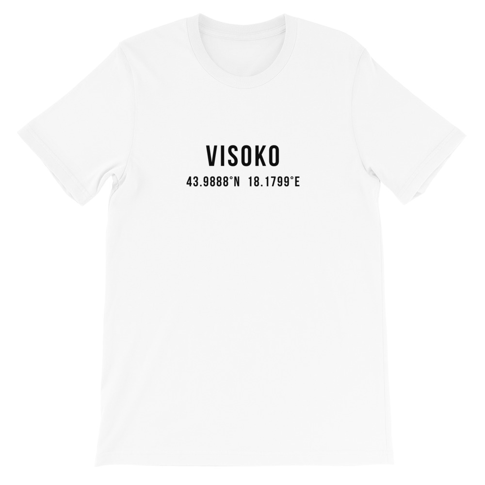 Visoko Coordinates White T-Shirt