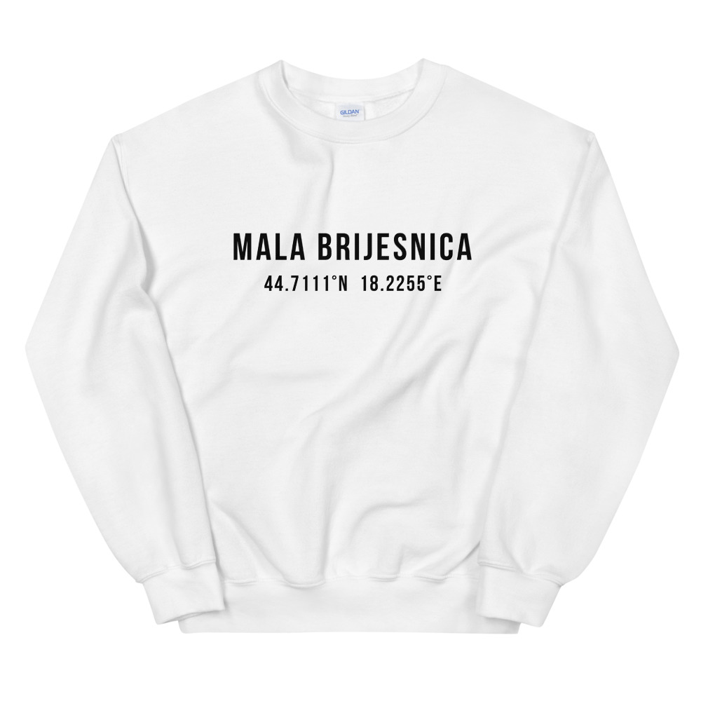 Mala Brijesnica Coordinates White Sweatshirt
