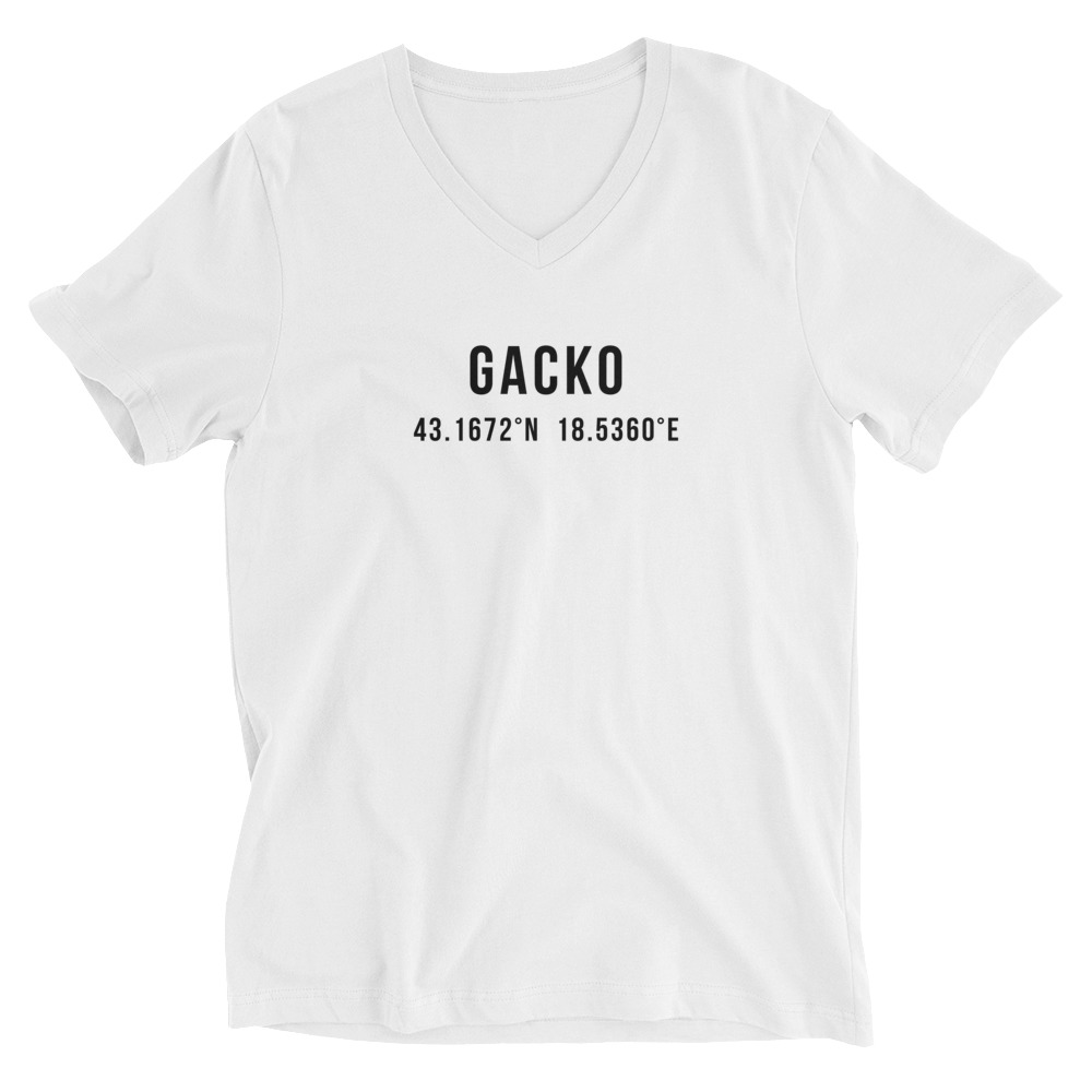 Gacko Coordinates V-Neck Shirt