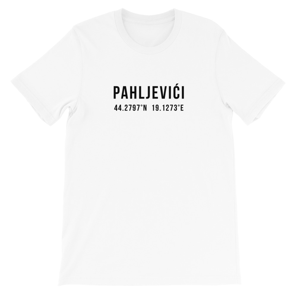Pahljevići Coordinates White T-Shirt
