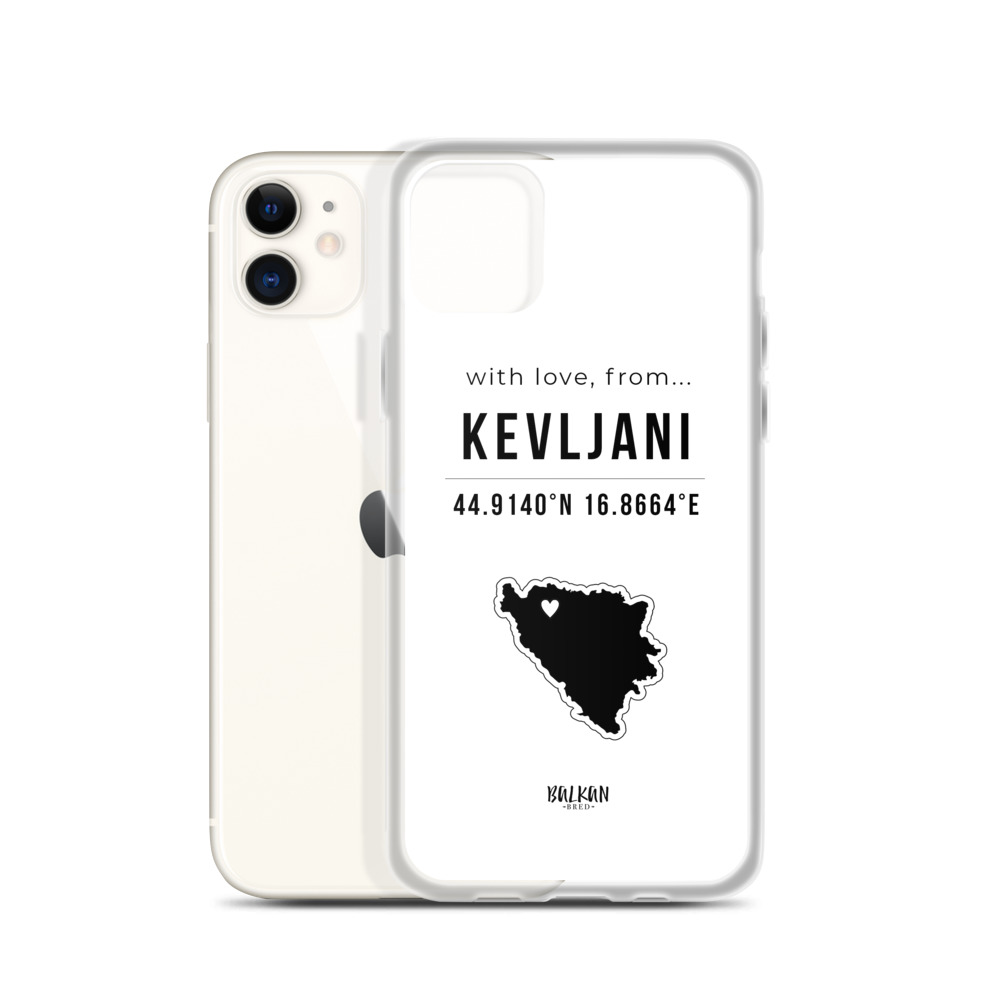 Kevljani Coordinates iPhone Case