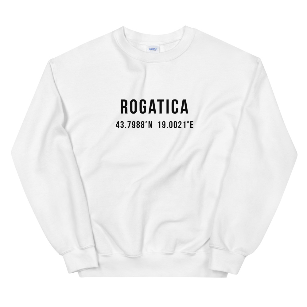 Rogatica Coordinates White Sweatshirt