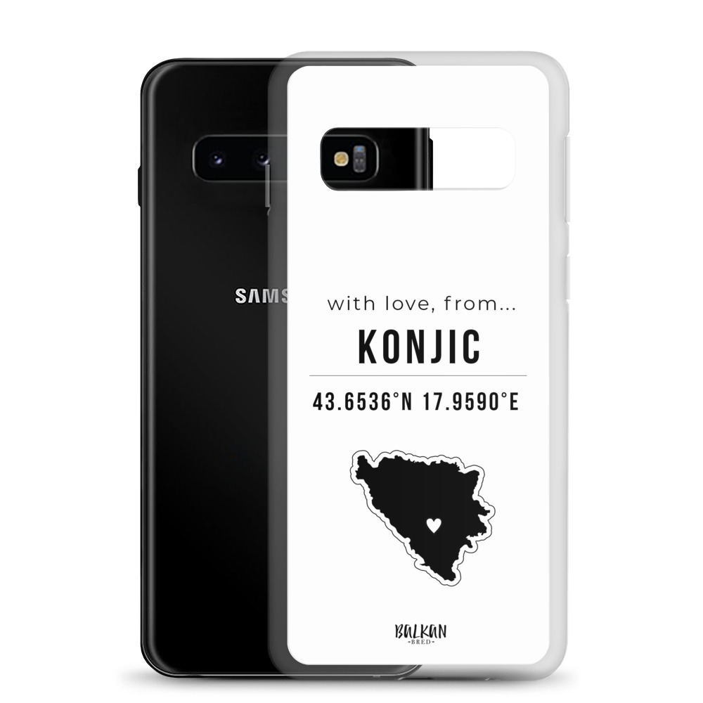 Konjic Coordinates Samsung Phone Case