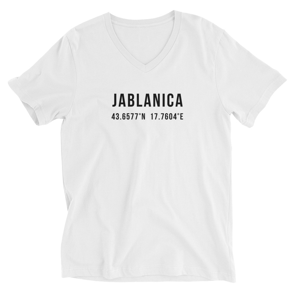 Jablanica Coordinates V-Neck Shirt