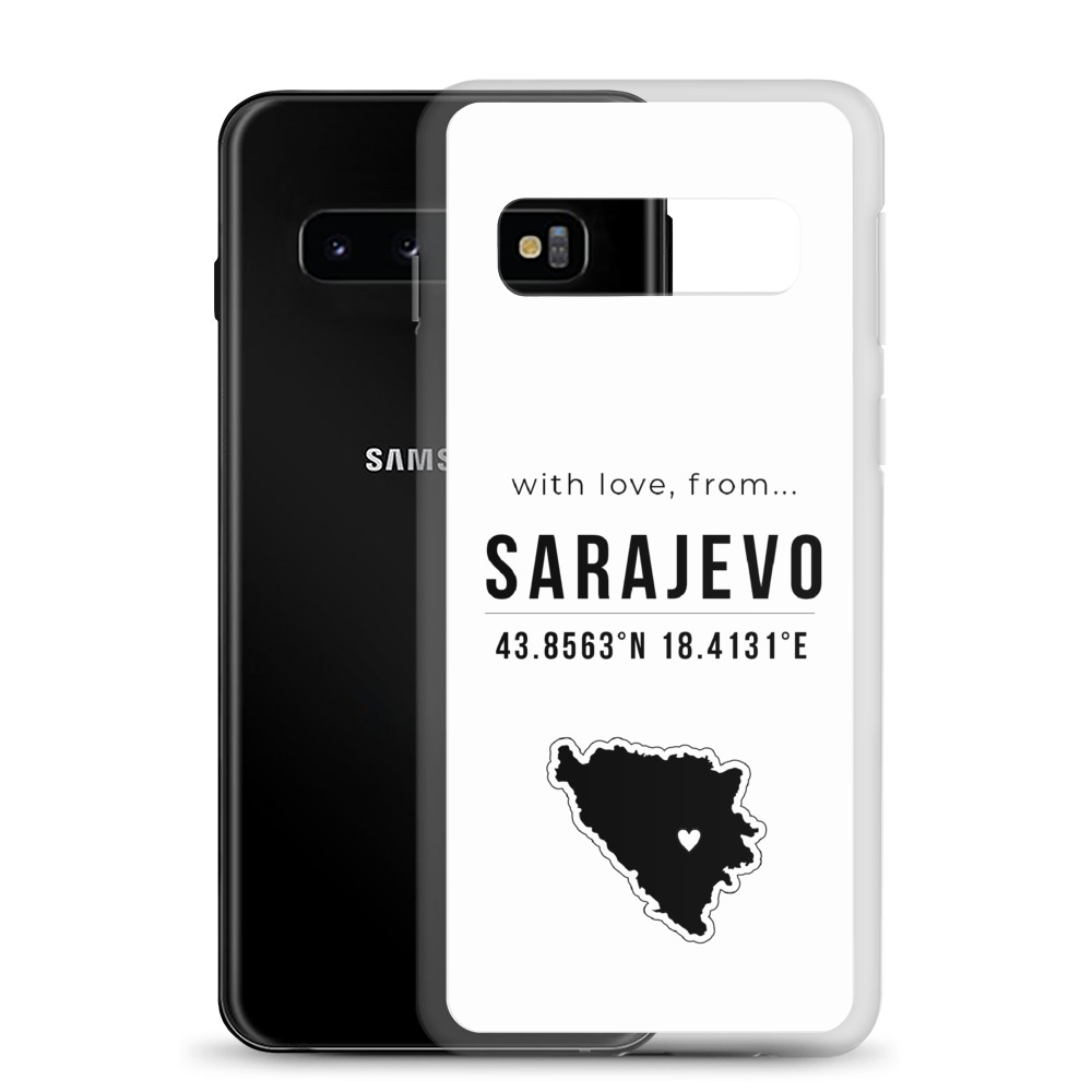 Sarajevo Coordinates Samsung Phone Case