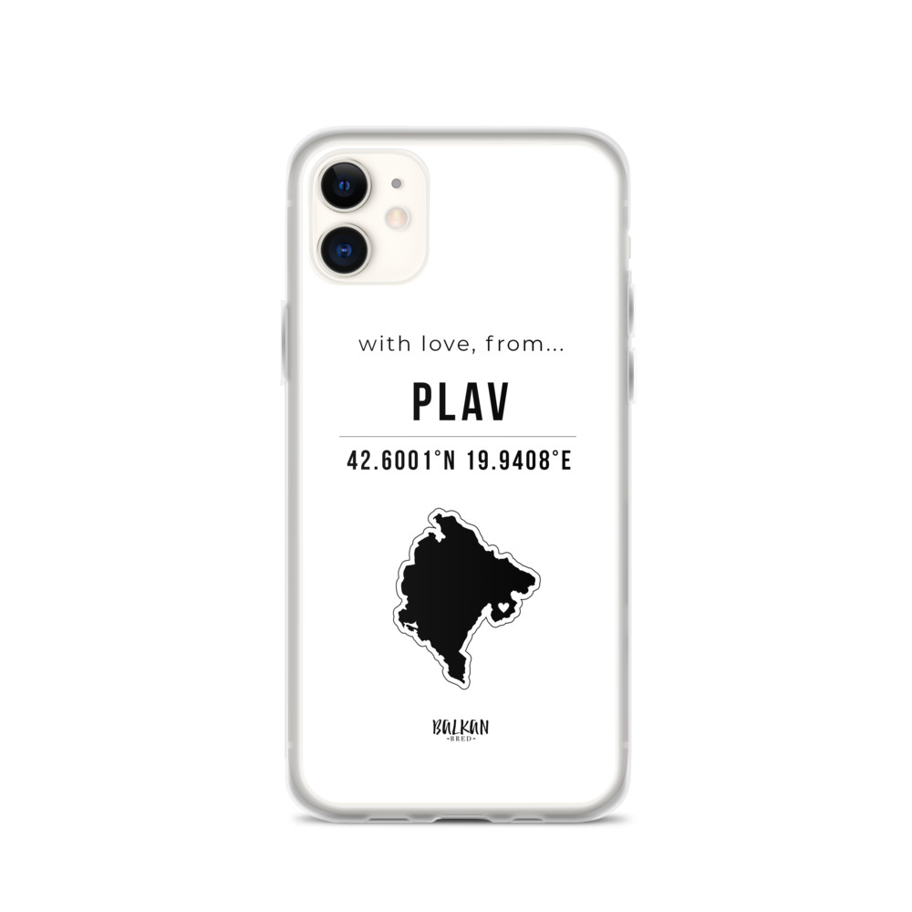 Plav Coordinates iPhone Case