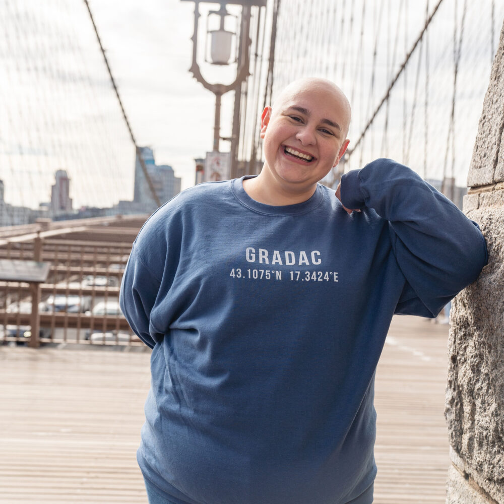 Gradac Coordinates Sweatshirt (White Text)