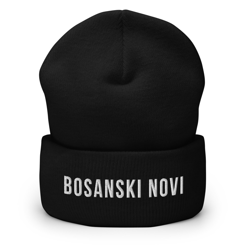 Bosanski Novi Beanie (White Text)