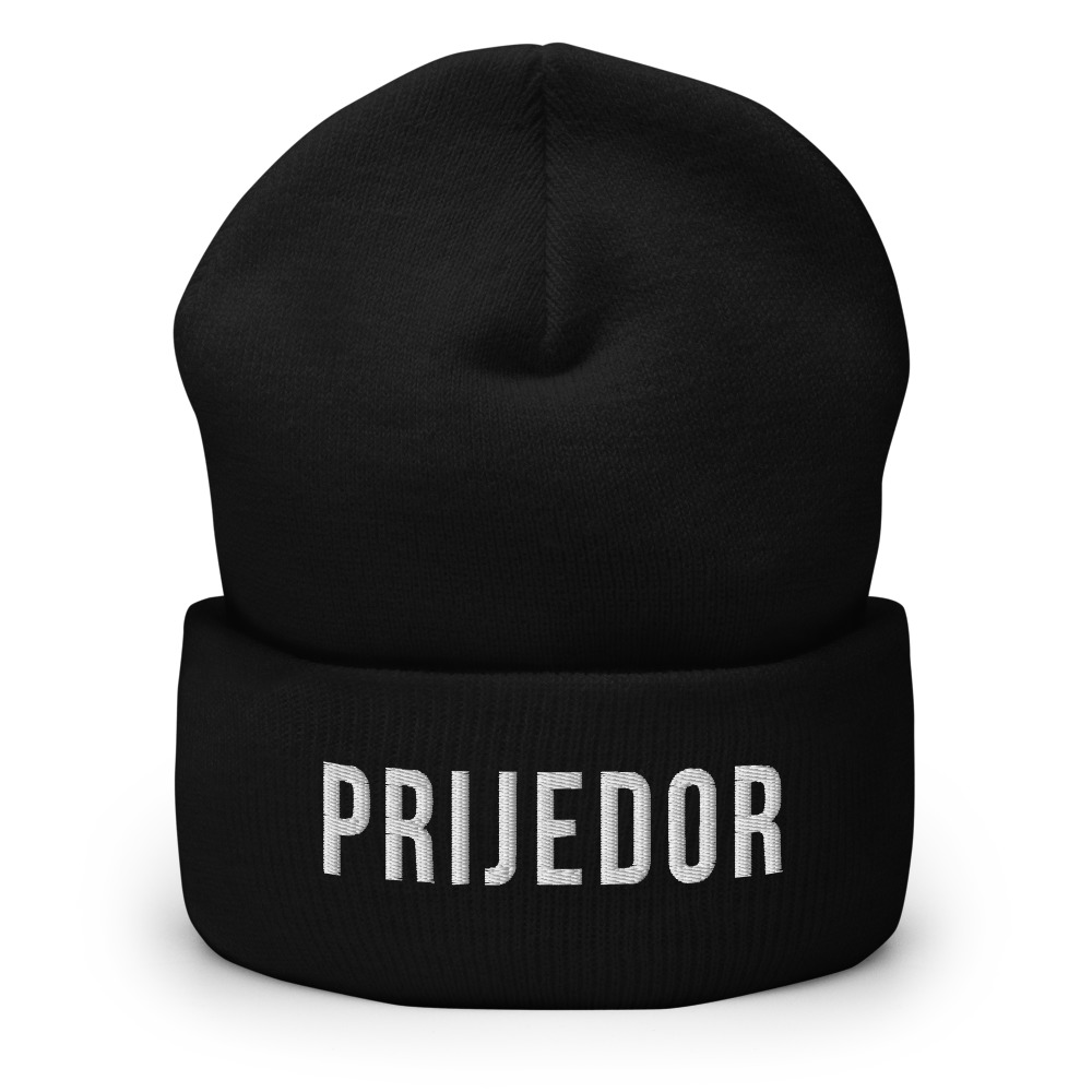 Prijedor Beanie (White Text)