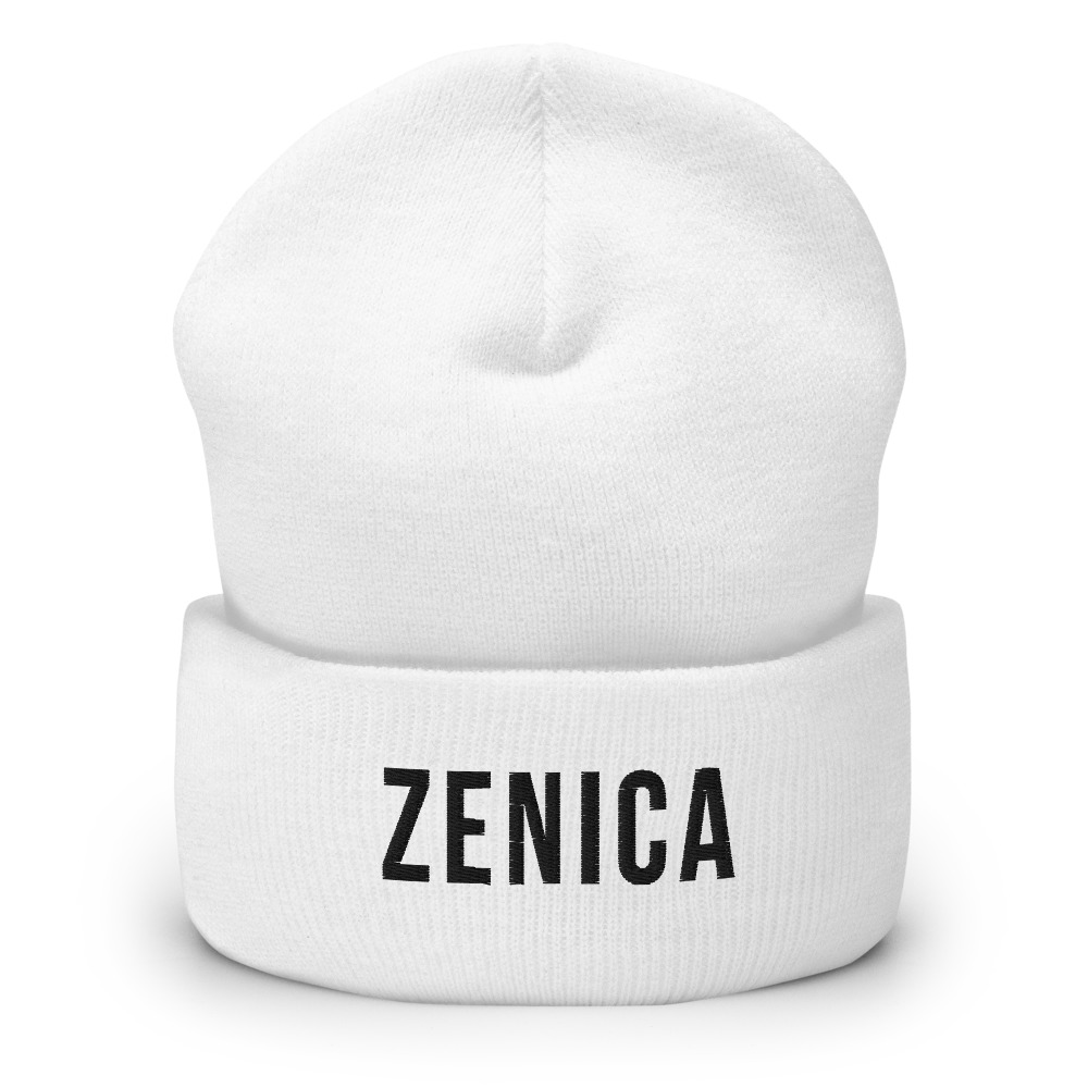 Zenica White Beanie