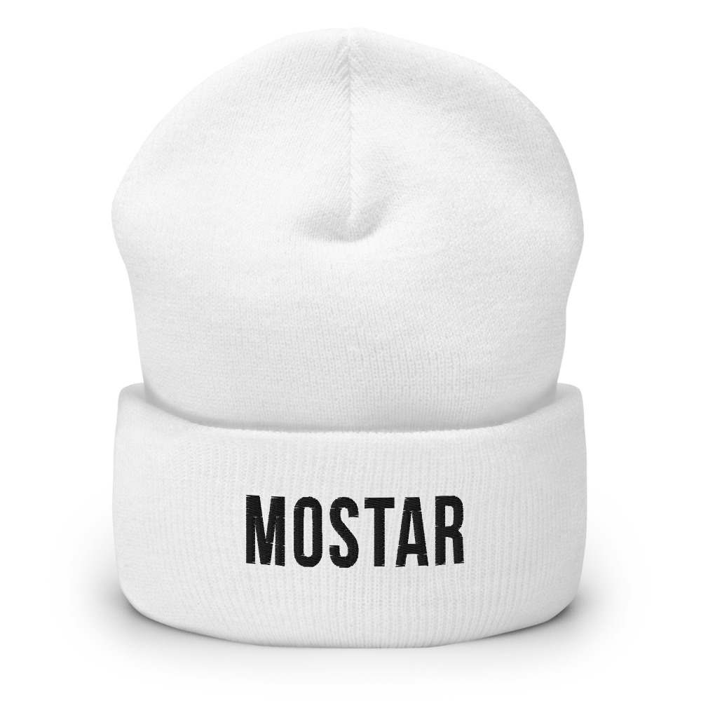 Mostar White Beanie