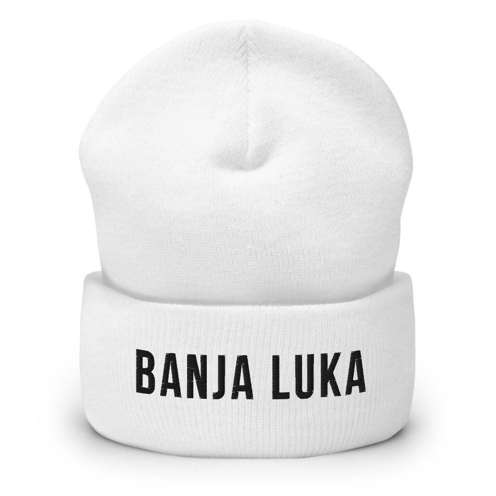 Banja Luka White Beanie