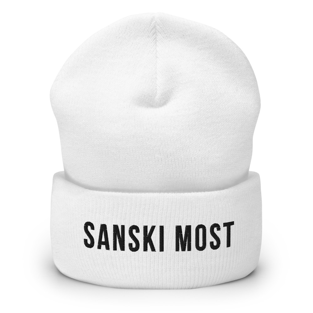 Sanski Most White Beanie