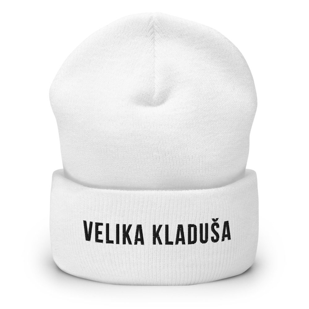 Velika Kladuša White Beanie