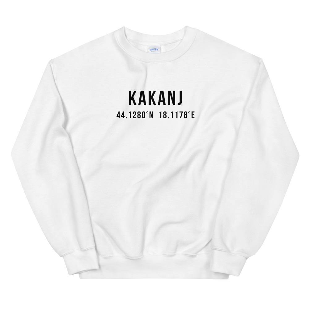 Kakanj Coordinates White Sweatshirt