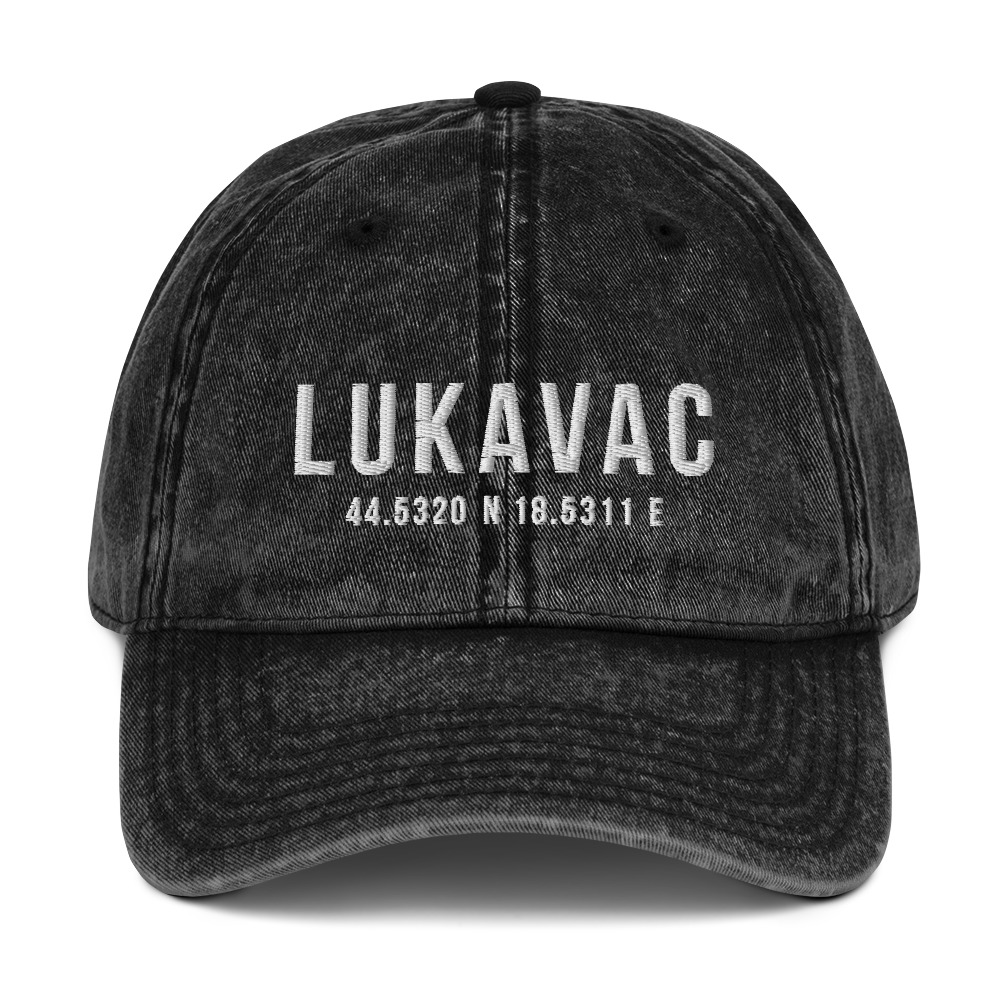 Lukavac Coordinates Vintage Dad Hat