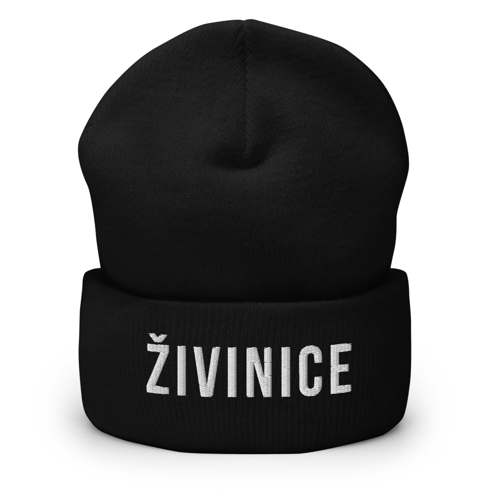 Živinice Beanie (White Text)