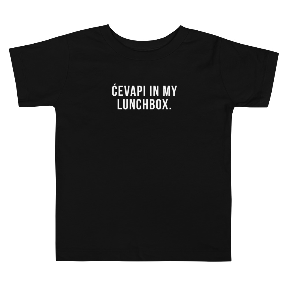 Ćevapi In My Lunchbox Toddler T-Shirt (2T - 5T)