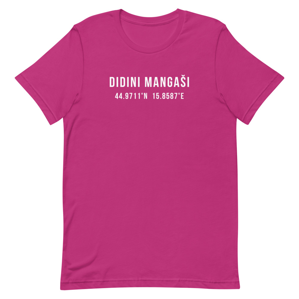 Didini Mangaši T-Shirt (White Text)