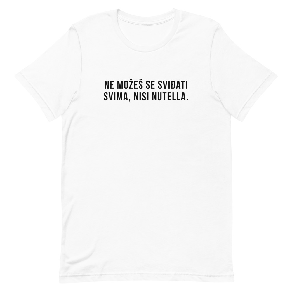 Nutella White T-Shirt