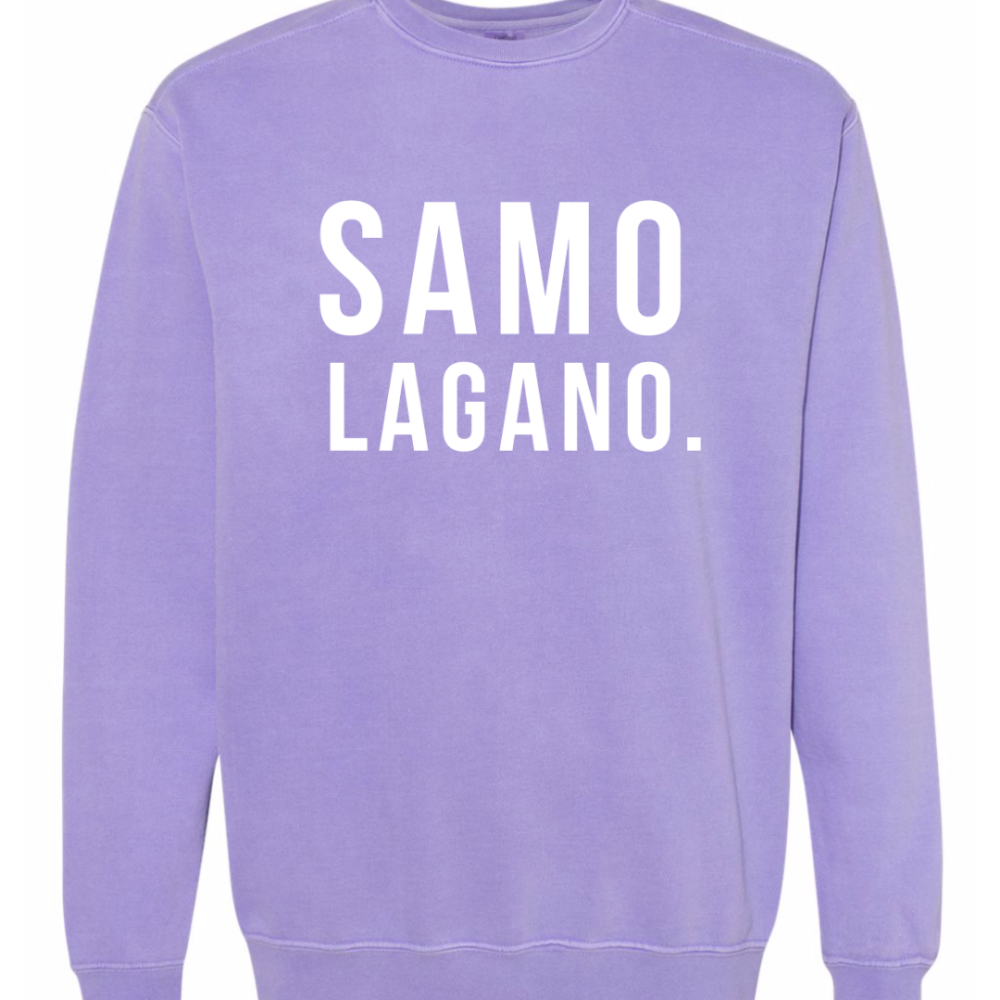 Samo Lagano Vintage Purple Sweatshirt