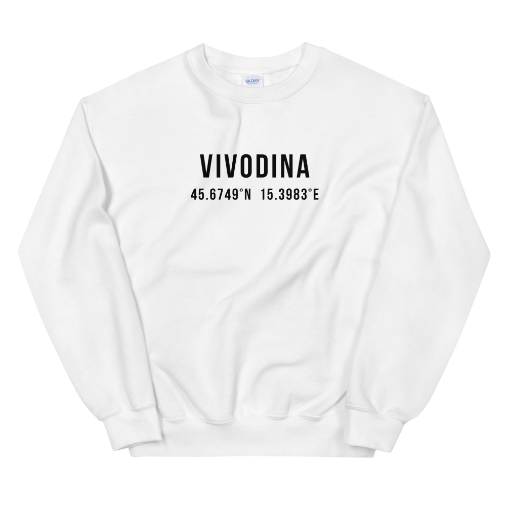 Vivodina Coordinates White Sweatshirt
