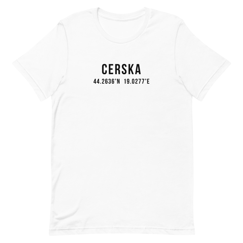 Cerska Coordinates White T-Shirt