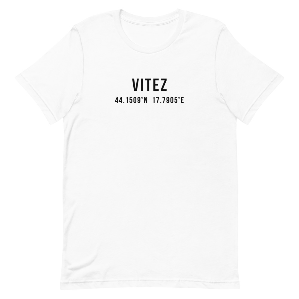 Vitez Coordinates White T-Shirt