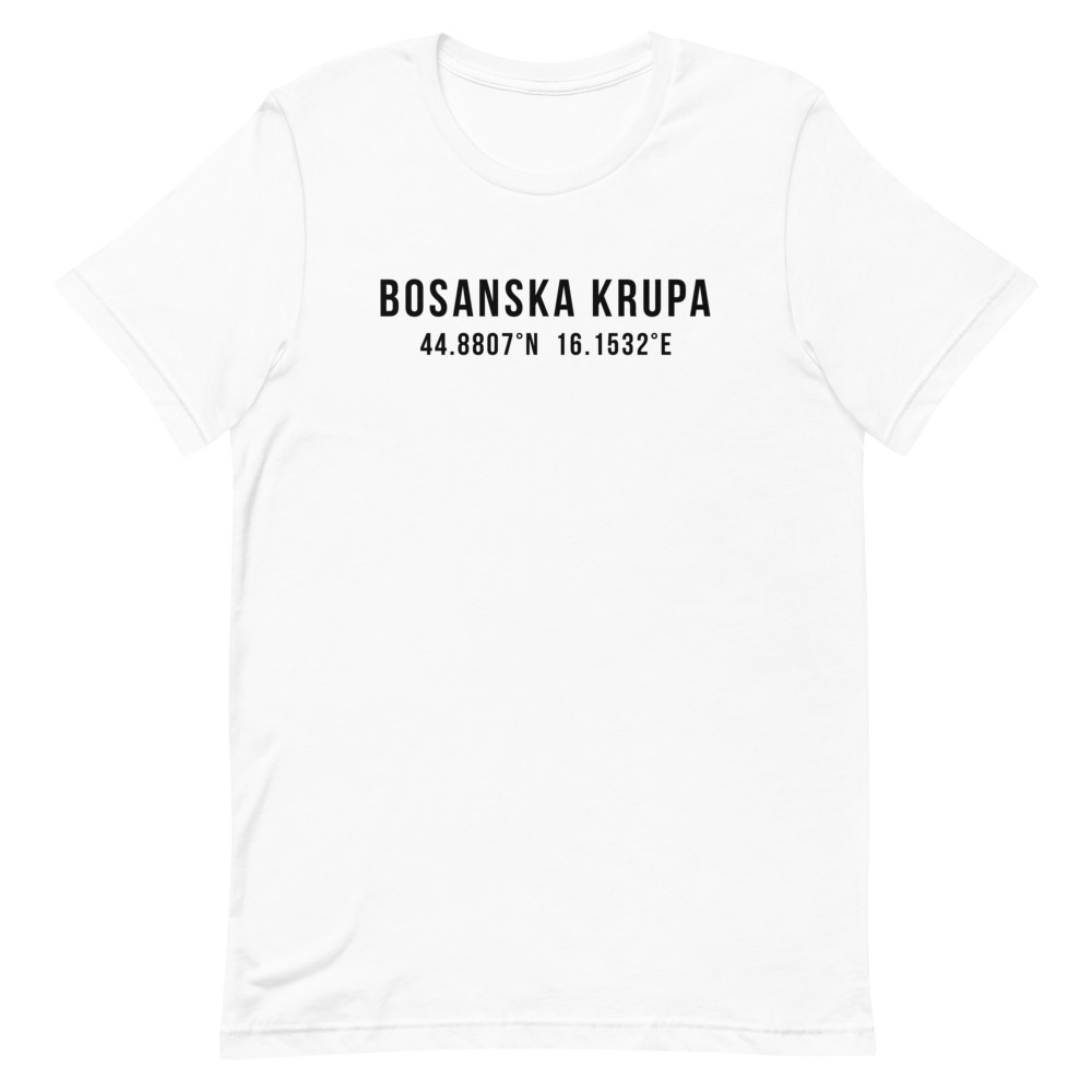 Bosanska Krupa Coordinates White T-Shirt